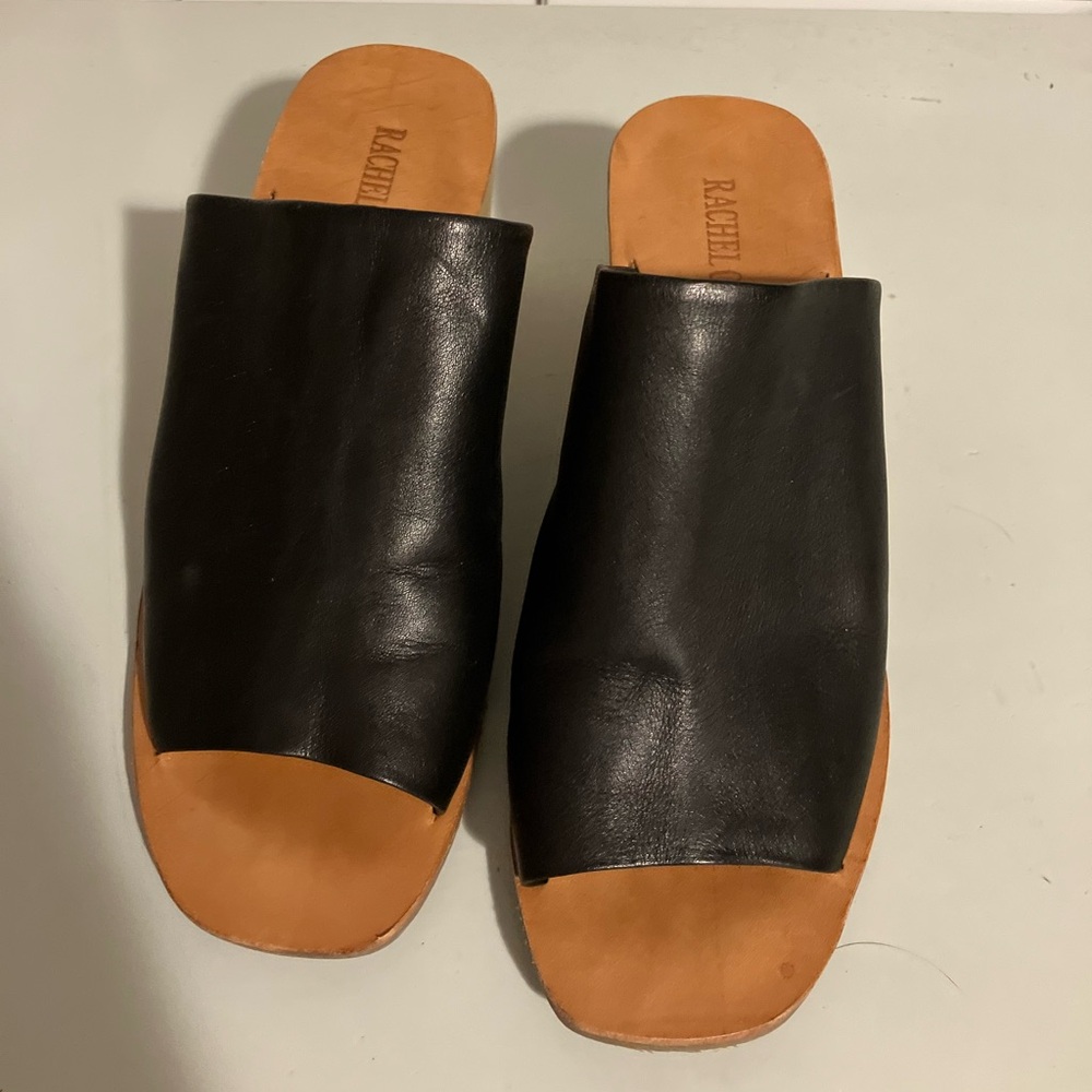 Rachel Comey low Moon wedges size 7 black